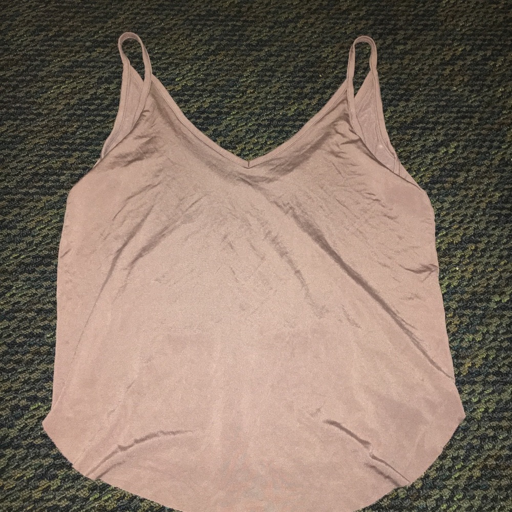 Purplish nude tank top
